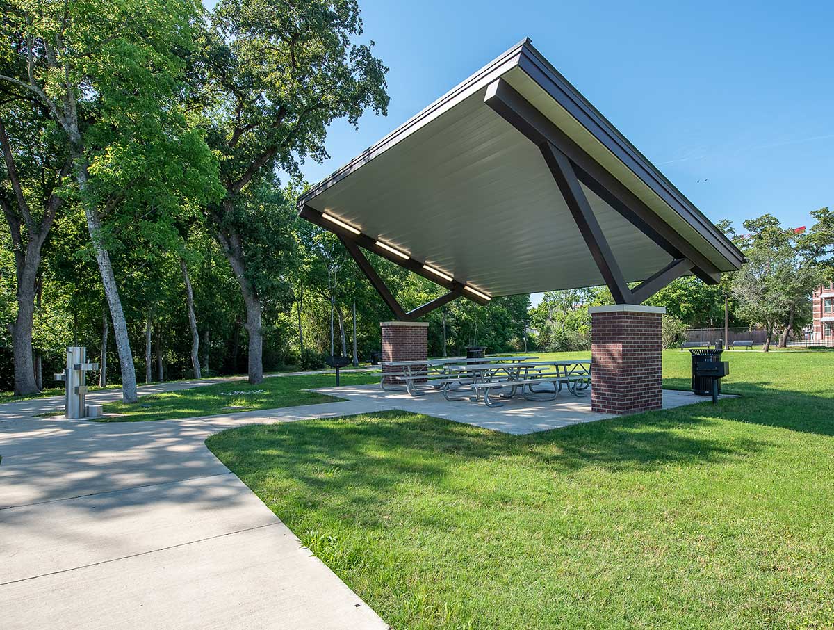 A structure created by municipal architectural services near College Station, TX